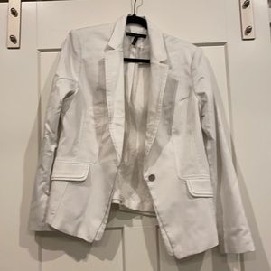 White blazer